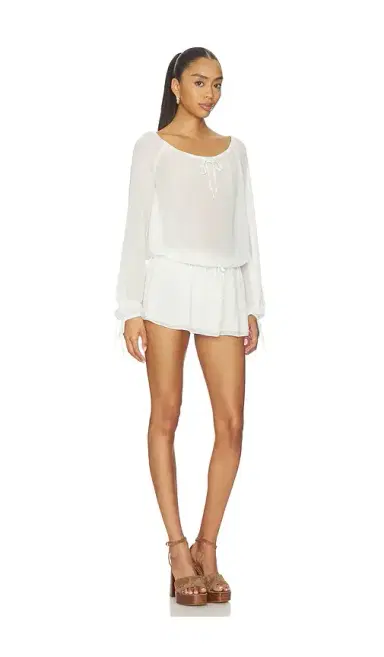 Frankies Bikinis X Paige Lorenze Forever Yours Chiffon Mini Dress | Thumbnail 3 Frankies Bikinis X Paige Lorenze Forever Yours Chiffon Mini Dress | Thumbnail 3