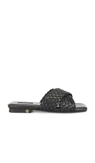 Anine Bing Ria Braided Slides | Thumbnail 1 Anine Bing Ria Braided Slides | Thumbnail 1