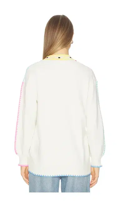 Never Fully Dressed Cream Celestial Martha Cardigan | Thumbnail 5 Never Fully Dressed Cream Celestial Martha Cardigan | Thumbnail 5