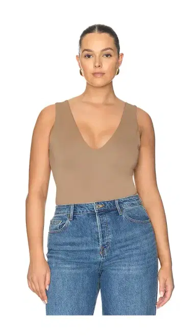 GOOD AMERICAN The Sculpting Deep V Bodysuit | Thumbnail 2 GOOD AMERICAN The Sculpting Deep V Bodysuit | Thumbnail 2