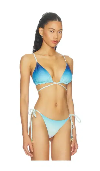 Casablanca String Beaded Bikini Top | Thumbnail 2 Casablanca String Beaded Bikini Top | Thumbnail 2