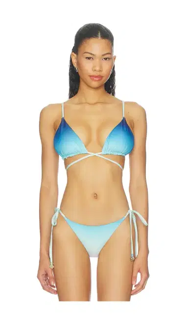 Casablanca String Beaded Bikini Top | Thumbnail 1 Casablanca String Beaded Bikini Top | Thumbnail 1
