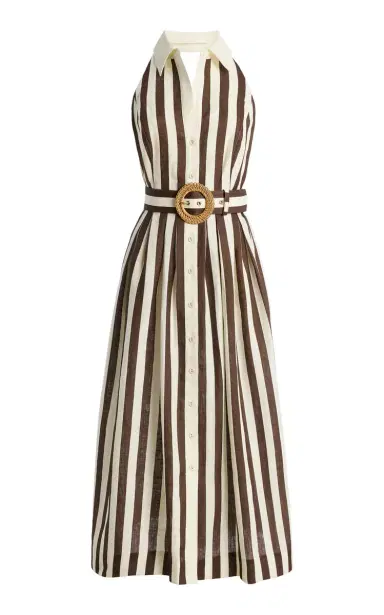 Cara Cara Quentin Striped Cotton Midi Shirt Dress | Thumbnail 1 Cara Cara Quentin Striped Cotton Midi Shirt Dress | Thumbnail 1