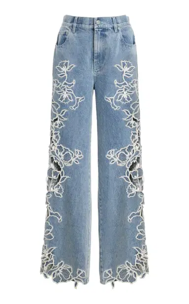 Simkhai Porter Rigid Mid-Rise Wide-Leg Jeans | Thumbnail 9 Simkhai Porter Rigid Mid-Rise Wide-Leg Jeans | Thumbnail 9