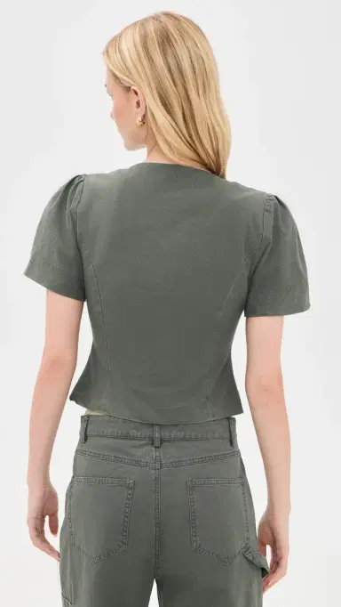 Lioness Femme Blouse Moss | Thumbnail 3 Lioness Femme Blouse Moss | Thumbnail 3
