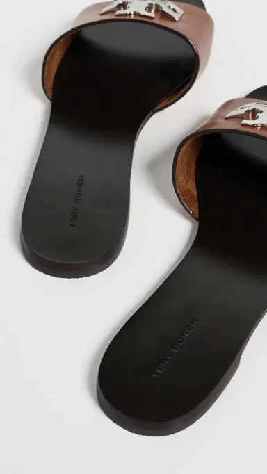 Tory Burch Charlie Slides | Thumbnail 4 Tory Burch Charlie Slides | Thumbnail 4