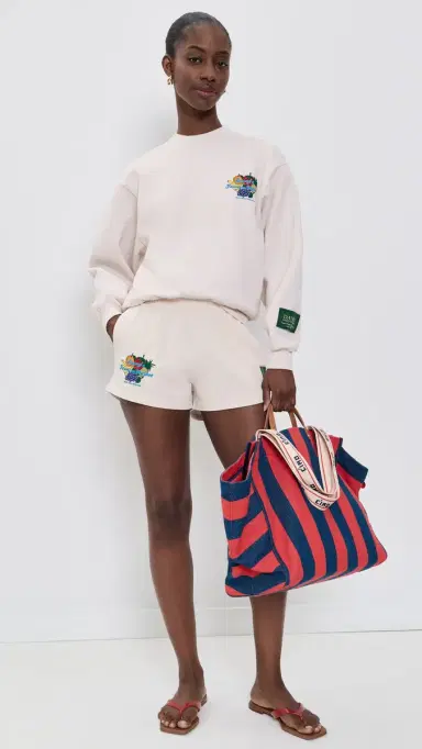 DANZY Farmers Market Crew Sweatshirt Cream | Thumbnail 5 DANZY Farmers Market Crew Sweatshirt Cream | Thumbnail 5