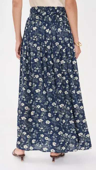 La Maregold The Amelia Skirt Indigo Chintz Floral | Thumbnail 3 La Maregold The Amelia Skirt Indigo Chintz Floral | Thumbnail 3