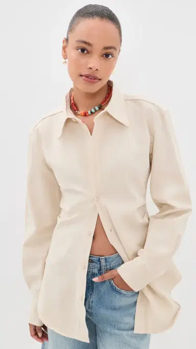 Lioness Naomi Shirt Beige | Thumbnail 2 Lioness Naomi Shirt Beige | Thumbnail 2