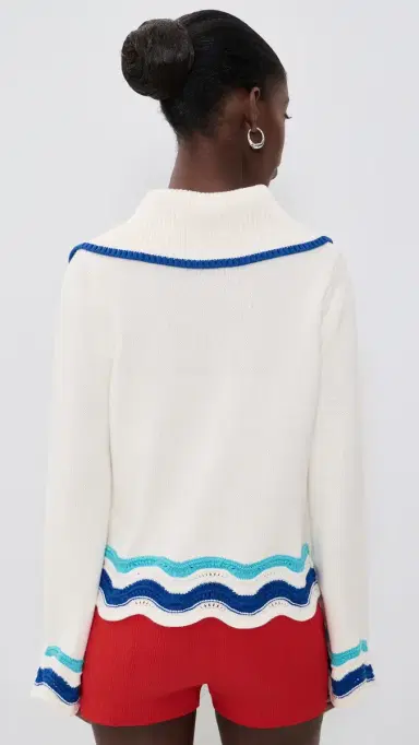 Solid & Striped Jack Fish Motif Sweater Brule | Thumbnail 3 Solid & Striped Jack Fish Motif Sweater Brule | Thumbnail 3
