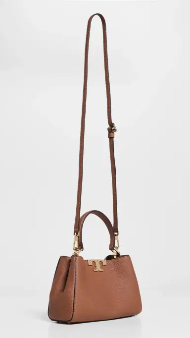 Tory Burch Eleanor Soft Mini Satchel | Thumbnail 4 Tory Burch Eleanor Soft Mini Satchel | Thumbnail 4