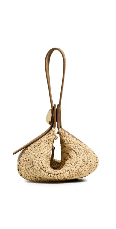 Madewell Drop Handheld Wrislet Aged Cognac Multi One Size | Thumbnail 1 Madewell Drop Handheld Wrislet Aged Cognac Multi One Size | Thumbnail 1