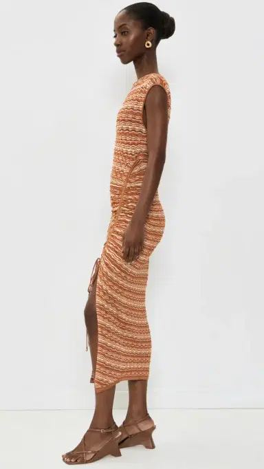 Cult Gaia Hilary Midi Dress CORAO MUTI | Thumbnail 4 Cult Gaia Hilary Midi Dress CORAO MUTI | Thumbnail 4