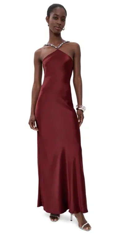 Staud Cadence Dress Pinot | Thumbnail 1 Staud Cadence Dress Pinot | Thumbnail 1