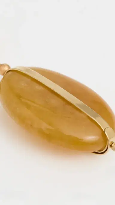 Isabel Marant Stones Earrings Light Yellow One Size | Thumbnail 5 Isabel Marant Stones Earrings Light Yellow One Size | Thumbnail 5