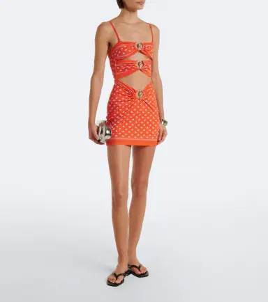 Christopher Esber Orbit bandana cutout minidress | Thumbnail 4 Christopher Esber Orbit bandana cutout minidress | Thumbnail 4