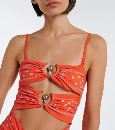 Christopher Esber Orbit bandana cutout minidress | Thumbnail 5 Christopher Esber Orbit bandana cutout minidress | Thumbnail 5