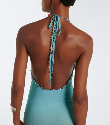 Christopher Esber Beach Quartz embellished ombré maxi dress | Thumbnail 3 Christopher Esber Beach Quartz embellished ombré maxi dress | Thumbnail 3