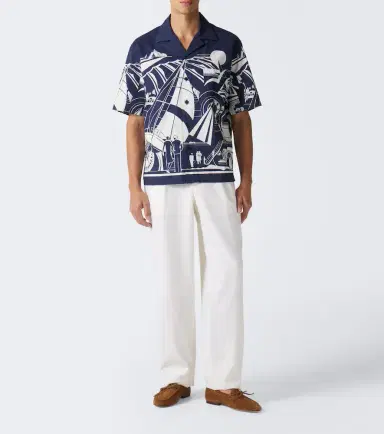 Ralph Lauren Purple Label Printed cotton shirt | Thumbnail 3 Ralph Lauren Purple Label Printed cotton shirt | Thumbnail 3