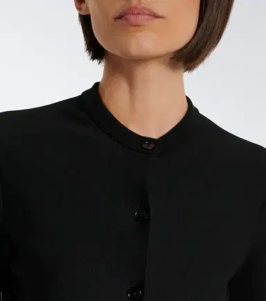 McQueen Lace-trimmed peplum cardigan | Thumbnail 4 McQueen Lace-trimmed peplum cardigan | Thumbnail 4