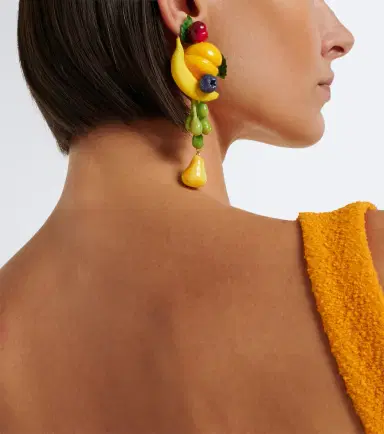 Jennifer Behr Fruita drop earrings | Thumbnail 5 Jennifer Behr Fruita drop earrings | Thumbnail 5