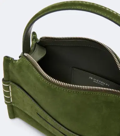 JW Anderson Loafer Small suede top-handle bag | Thumbnail 3 JW Anderson Loafer Small suede top-handle bag | Thumbnail 3