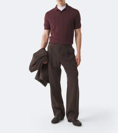 Canali Virgin wool polo shirt | Thumbnail 3 Canali Virgin wool polo shirt | Thumbnail 3