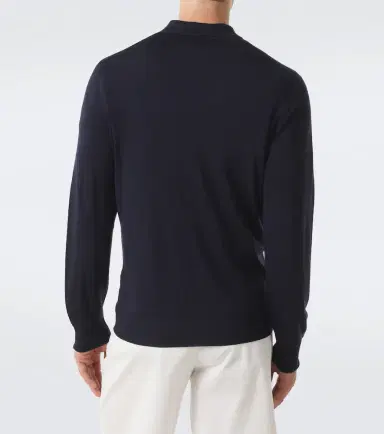 Canali Wool polo shirt | Thumbnail 2 Canali Wool polo shirt | Thumbnail 2