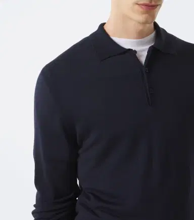 Canali Wool polo shirt | Thumbnail 5 Canali Wool polo shirt | Thumbnail 5