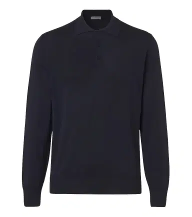 Canali Wool polo shirt | Thumbnail 1 Canali Wool polo shirt | Thumbnail 1
