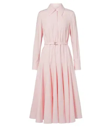 Emilia Wickstead Marione belted cotton shirt dress | Thumbnail 1 Emilia Wickstead Marione belted cotton shirt dress | Thumbnail 1