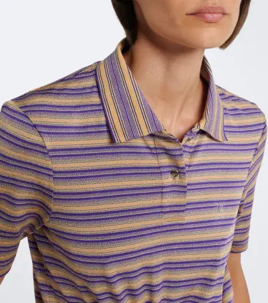 Rabanne Cutout gathered striped crêpe top | Thumbnail 2 Rabanne Cutout gathered striped crêpe top | Thumbnail 2