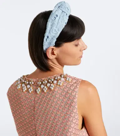 La DoubleJ Knotted printed cotton headband | Thumbnail 3 La DoubleJ Knotted printed cotton headband | Thumbnail 3