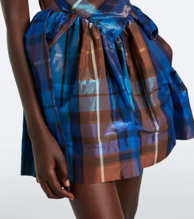Vivienne Westwood Sunday checked twill minidress | Thumbnail 5 Vivienne Westwood Sunday checked twill minidress | Thumbnail 5