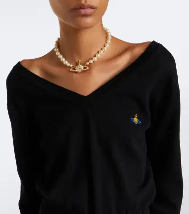 Vivienne Westwood Beatrice cotton and cashmere sweater | Thumbnail 3 Vivienne Westwood Beatrice cotton and cashmere sweater | Thumbnail 3