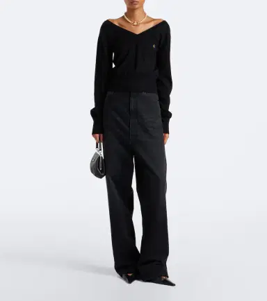 Vivienne Westwood Beatrice cotton and cashmere sweater | Thumbnail 4 Vivienne Westwood Beatrice cotton and cashmere sweater | Thumbnail 4