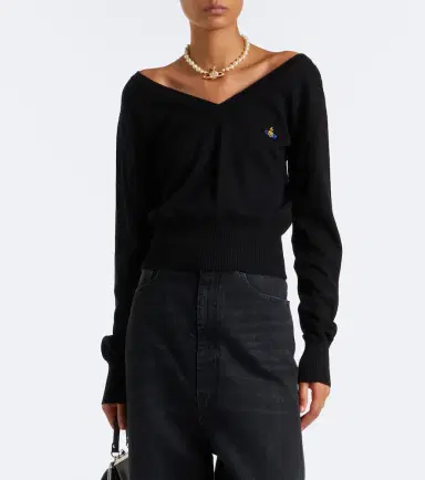 Vivienne Westwood Beatrice cotton and cashmere sweater | Thumbnail 5 Vivienne Westwood Beatrice cotton and cashmere sweater | Thumbnail 5