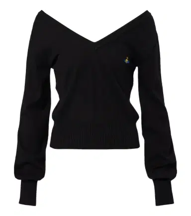 Vivienne Westwood Beatrice cotton and cashmere sweater | Thumbnail 1 Vivienne Westwood Beatrice cotton and cashmere sweater | Thumbnail 1