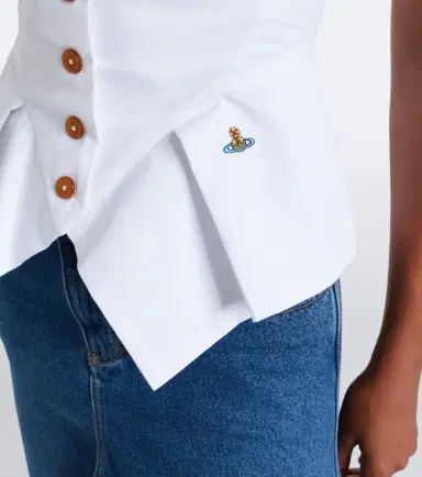 Vivienne Westwood Monday cotton top | Thumbnail 4 Vivienne Westwood Monday cotton top | Thumbnail 4