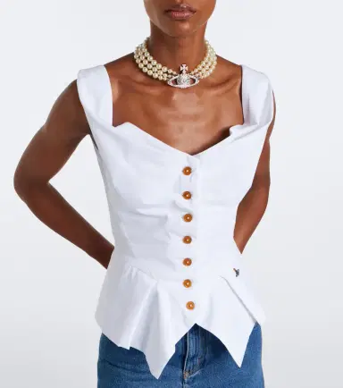 Vivienne Westwood Monday cotton top | Thumbnail 6 Vivienne Westwood Monday cotton top | Thumbnail 6
