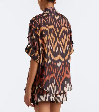 Zimmermann Aster printed silk habutai shirt | Thumbnail 3 Zimmermann Aster printed silk habutai shirt | Thumbnail 3