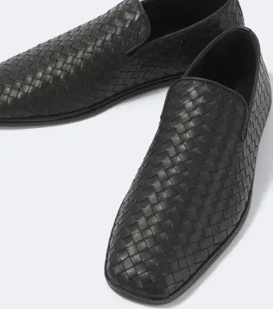 Bottega Veneta Palazzo Intrecciato leather slip-on shoes | Thumbnail 4 Bottega Veneta Palazzo Intrecciato leather slip-on shoes | Thumbnail 4