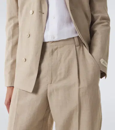 Jacquemus Croisière pleated linen-blend pants | Thumbnail 5 Jacquemus Croisière pleated linen-blend pants | Thumbnail 5