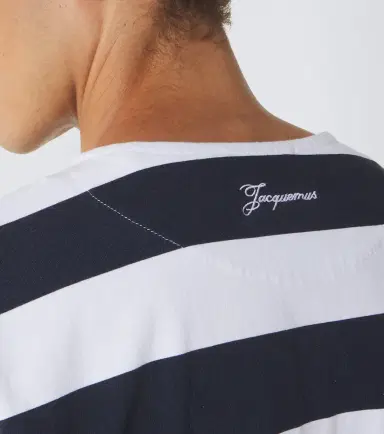 Jacquemus Marinière striped cotton jersey Henley shirt | Thumbnail 2 Jacquemus Marinière striped cotton jersey Henley shirt | Thumbnail 2