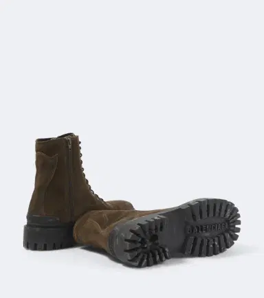 Balenciaga Strike suede combat boots | Thumbnail 3 Balenciaga Strike suede combat boots | Thumbnail 3
