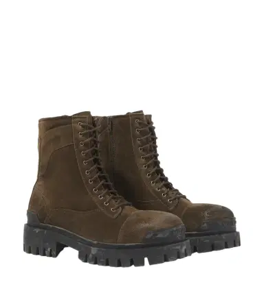 Balenciaga Strike suede combat boots | Thumbnail 1 Balenciaga Strike suede combat boots | Thumbnail 1
