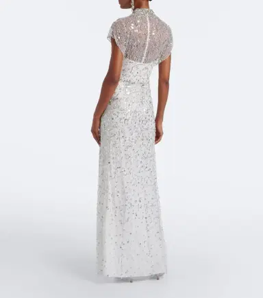 Jenny Packham Crystal Drop embellished gown | Thumbnail 6 Jenny Packham Crystal Drop embellished gown | Thumbnail 6