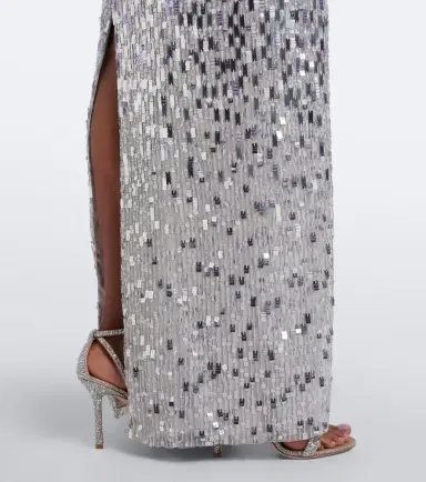Jenny Packham Lucille sequined strapless gown | Thumbnail 3 Jenny Packham Lucille sequined strapless gown | Thumbnail 3