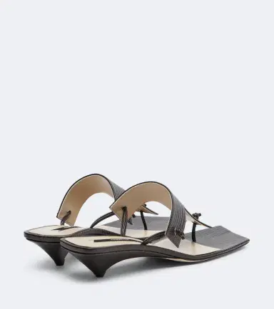 CHRISTEN Edge snake-effect leather mules | Thumbnail 4 CHRISTEN Edge snake-effect leather mules | Thumbnail 4