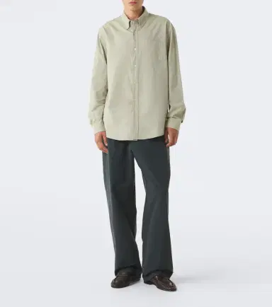 The Row Pompeo cotton chambray shirt | Thumbnail 2 The Row Pompeo cotton chambray shirt | Thumbnail 2